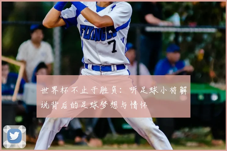 世界杯不止于胜负:听足球小将解说背后的足球梦想与情怀