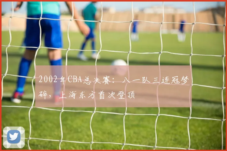 2002年CBA总决赛：八一队三连冠梦碎，上海东方首次登顶