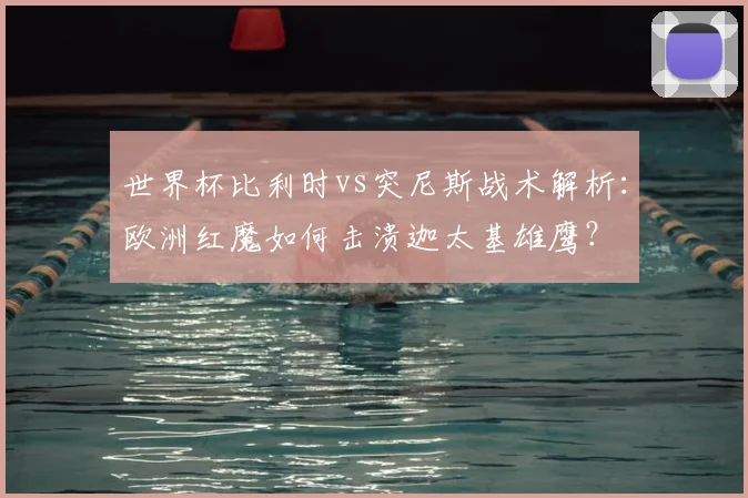 世界杯比利时vs突尼斯战术解析:欧洲红魔如何击溃迦太基雄鹰?